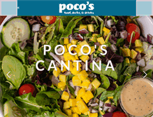 Tablet Screenshot of pocosbowstreetcantina.com